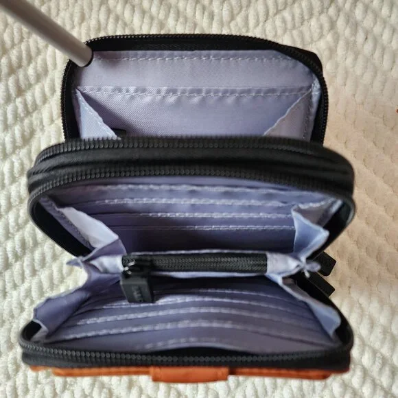 IHKWIP RFID Wallet with Removable Card Case - Warm Caramel - Picture 9 of 10